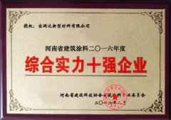 寶潤達-綜合實力十強企業(yè)
